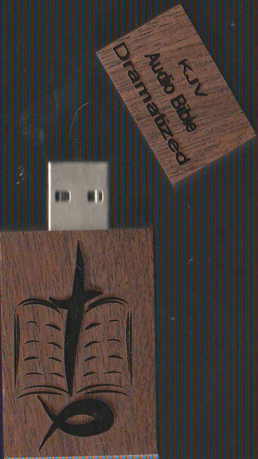 KJV * Audio Bible * DRAMATIZED * King James Version on USB Flash Drive