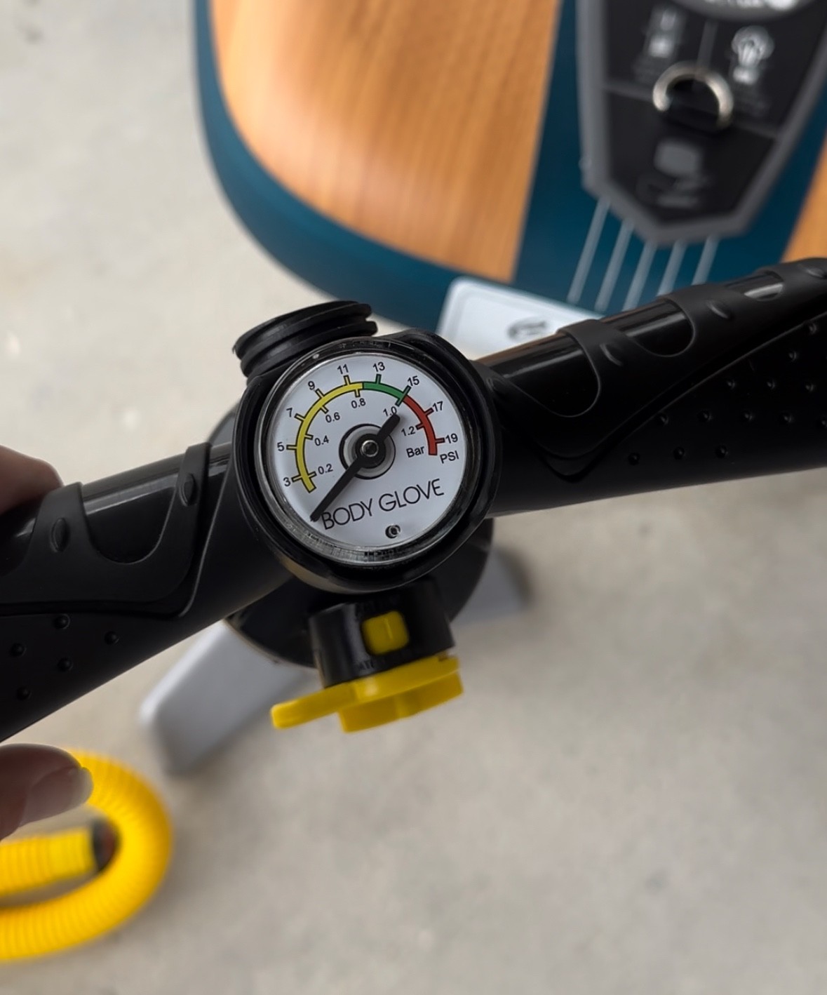 BODY GLOVE Dual Action Manual Hand Pump For Inflatable SUP Paddle Boards Kayaks