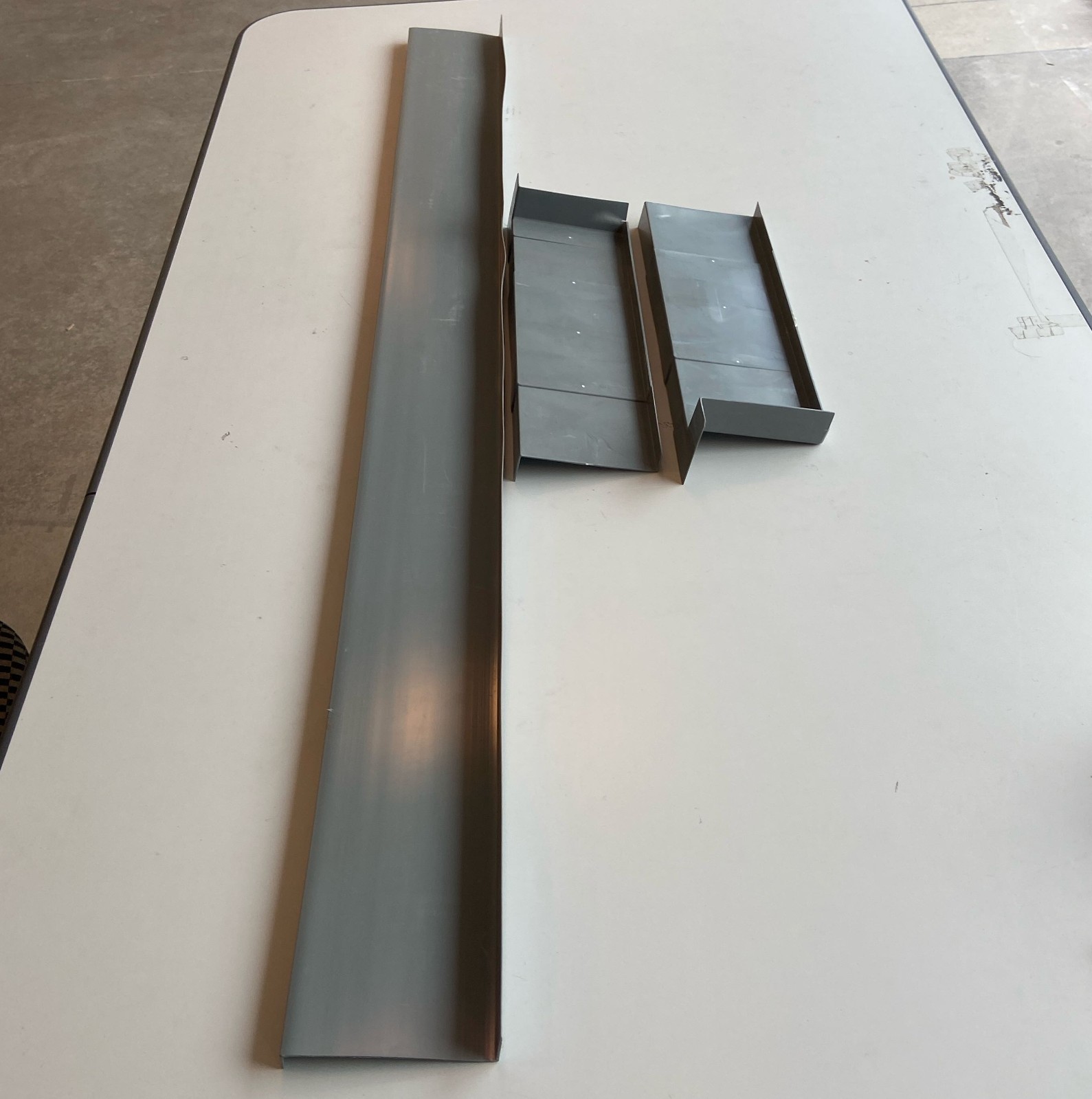 Jamsill Guard 4-9/16" Adjustable Sill Pan Flashing, Up to 78" RO, Gray (4916SP-6