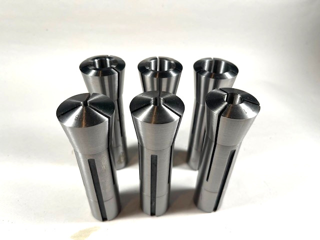 R8 collet set 6 piece 3/16 to 13/16 16th only
