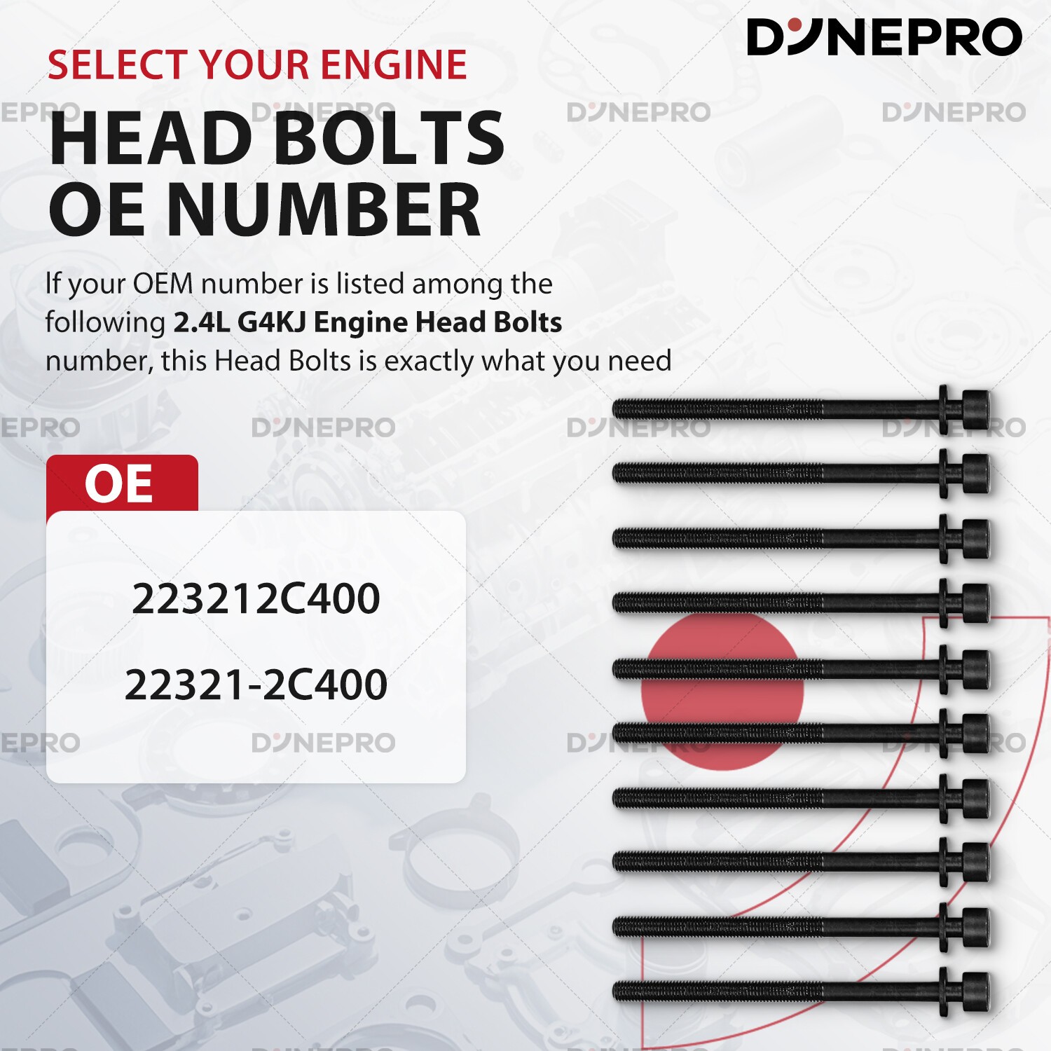 For Hyundai Kia 2.4L G4KJ Engine Rebuild Overhaul Kit Crankshaft Rods Timing VVT