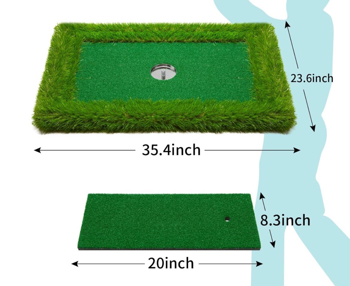 PLBBJH Floating Golf Green for Pool, Floating Chipping Green - Perfect Golf Gift