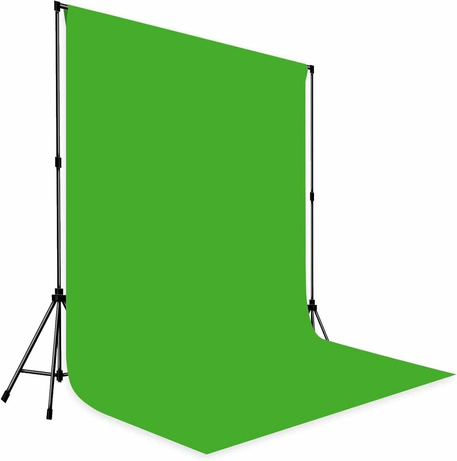 Green Screen Backdrop, 5 X 7Ft Greenscreen Background for Photoshoot, Small Gr