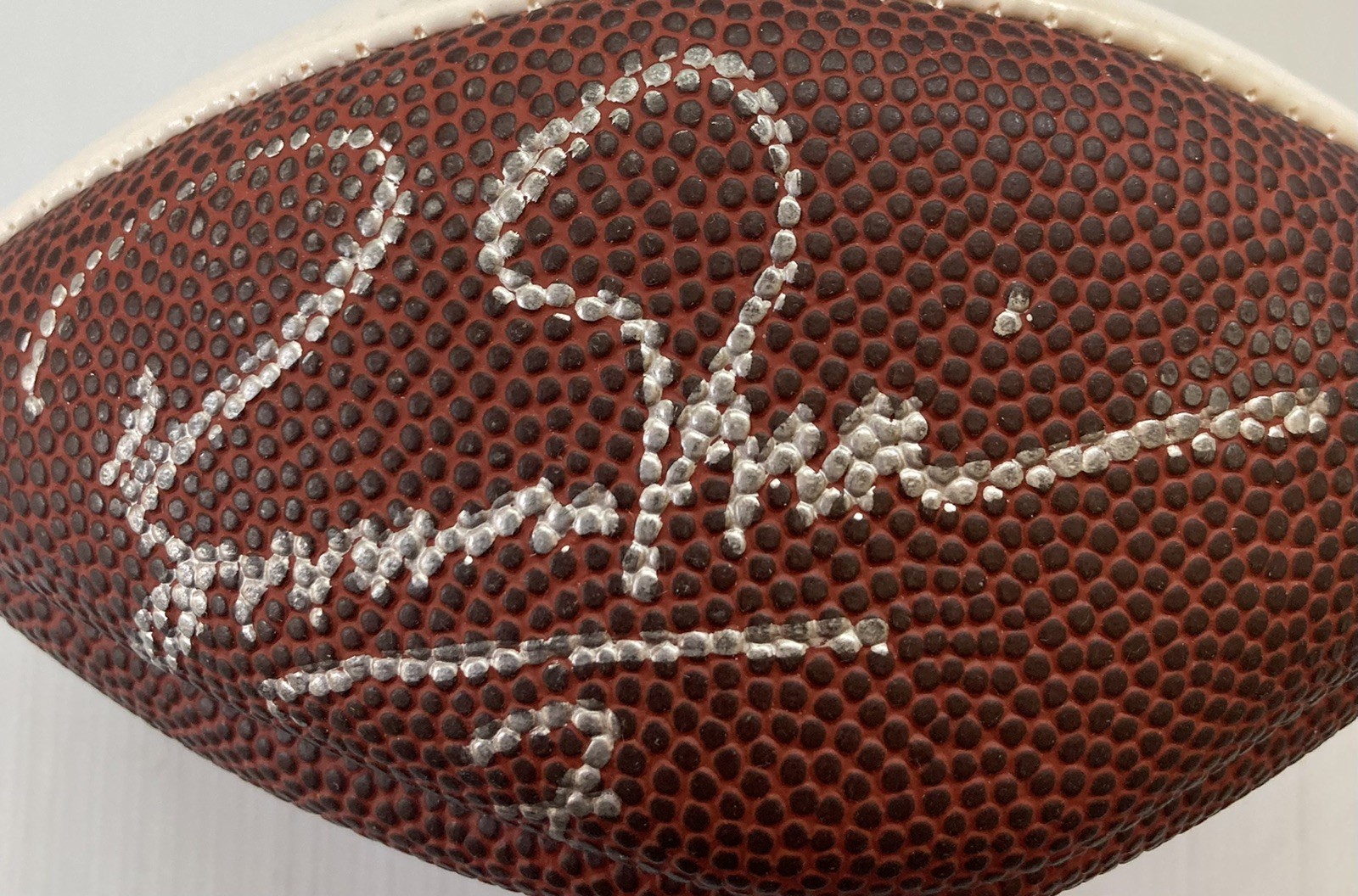 Boomer Esiason Signed Autograph Super Bowl XLVIII Mini Football - JSA - FREE S&H