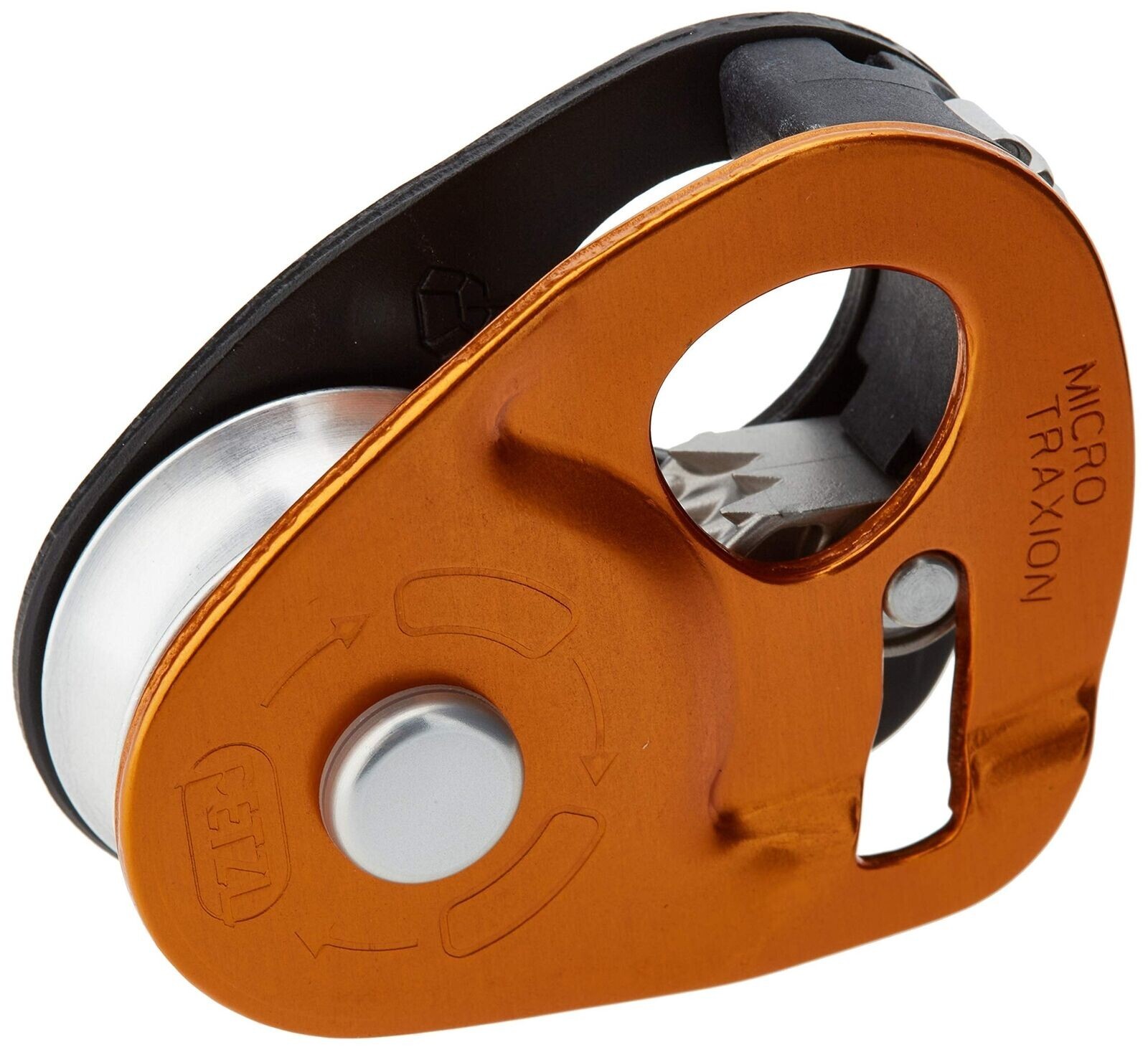 PETZL NANO TRAXION high efficiency, ultra-light, compact progress capture pulley