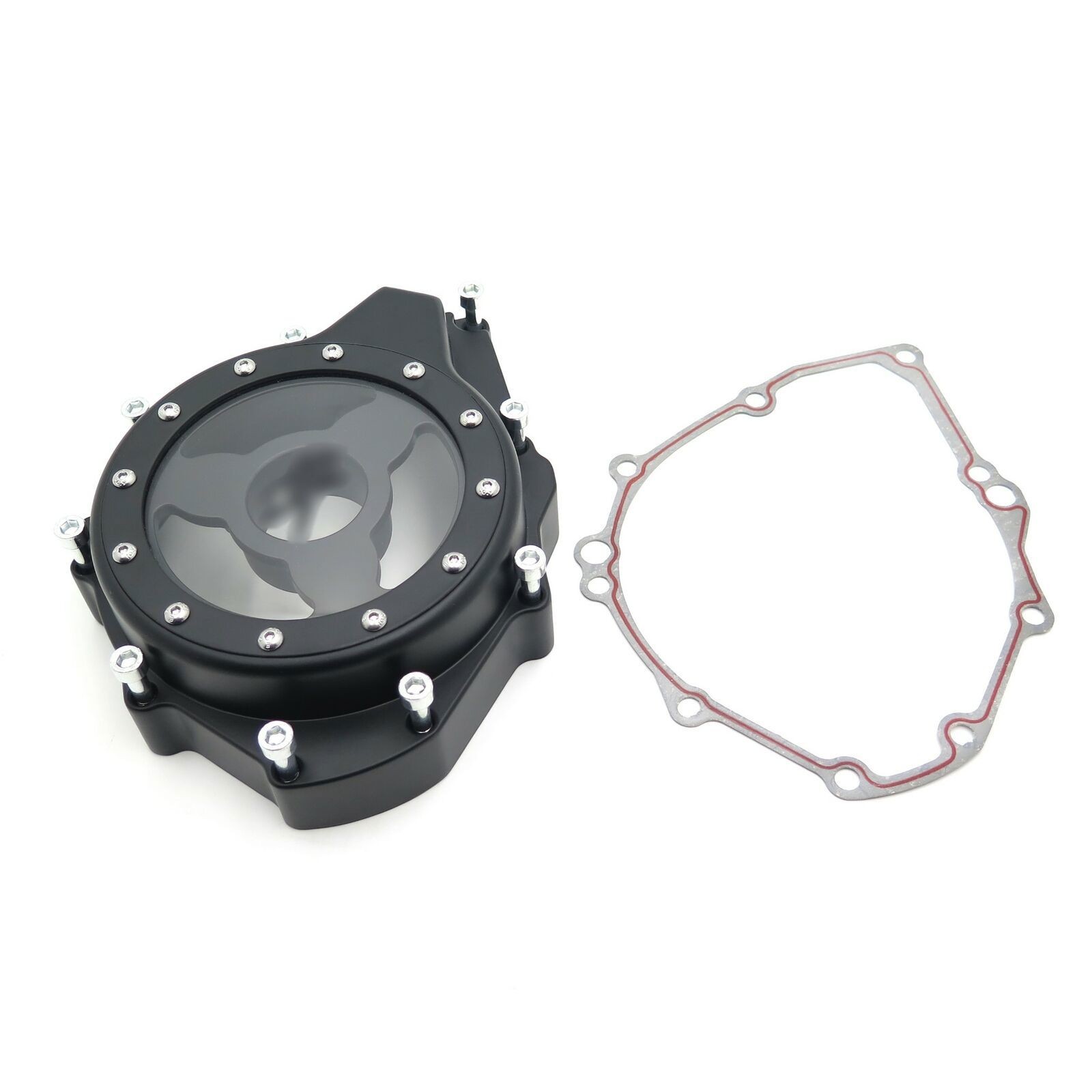 Engine Stator cover see through Glass For SUZUKI Hayabusa busa GSX1300R 99-2020