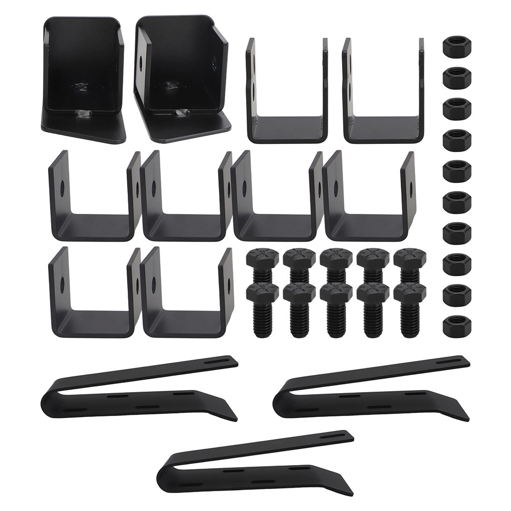 For 2007-2013 Chevy Silverado GMC Sierra Crew Cab Rear Seat Lift Kit 2.5" inch