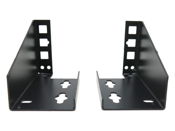 CNAweb 1U 19" Network Rack Bracket for Wallmount Vertical Hang or Desk Mount