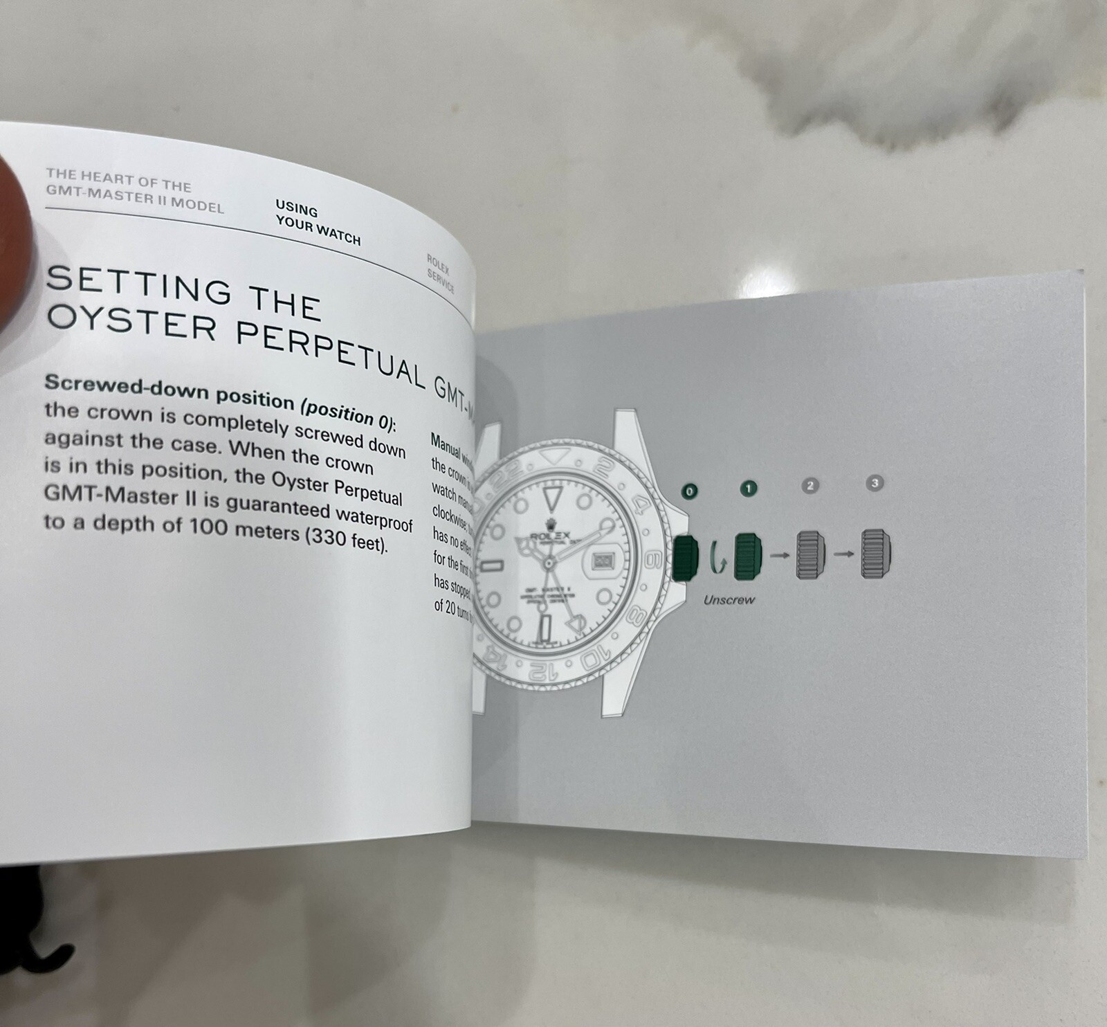Authentic Rolex GMT Master II Booklet Manual SET 116710 116718 116713 126710
