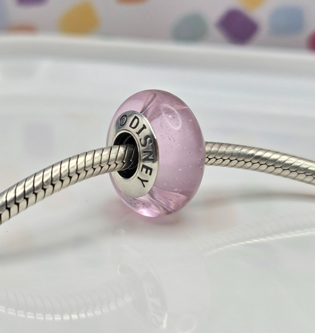 Pandora Disney Aurora Signature Color Murano Glass Charm