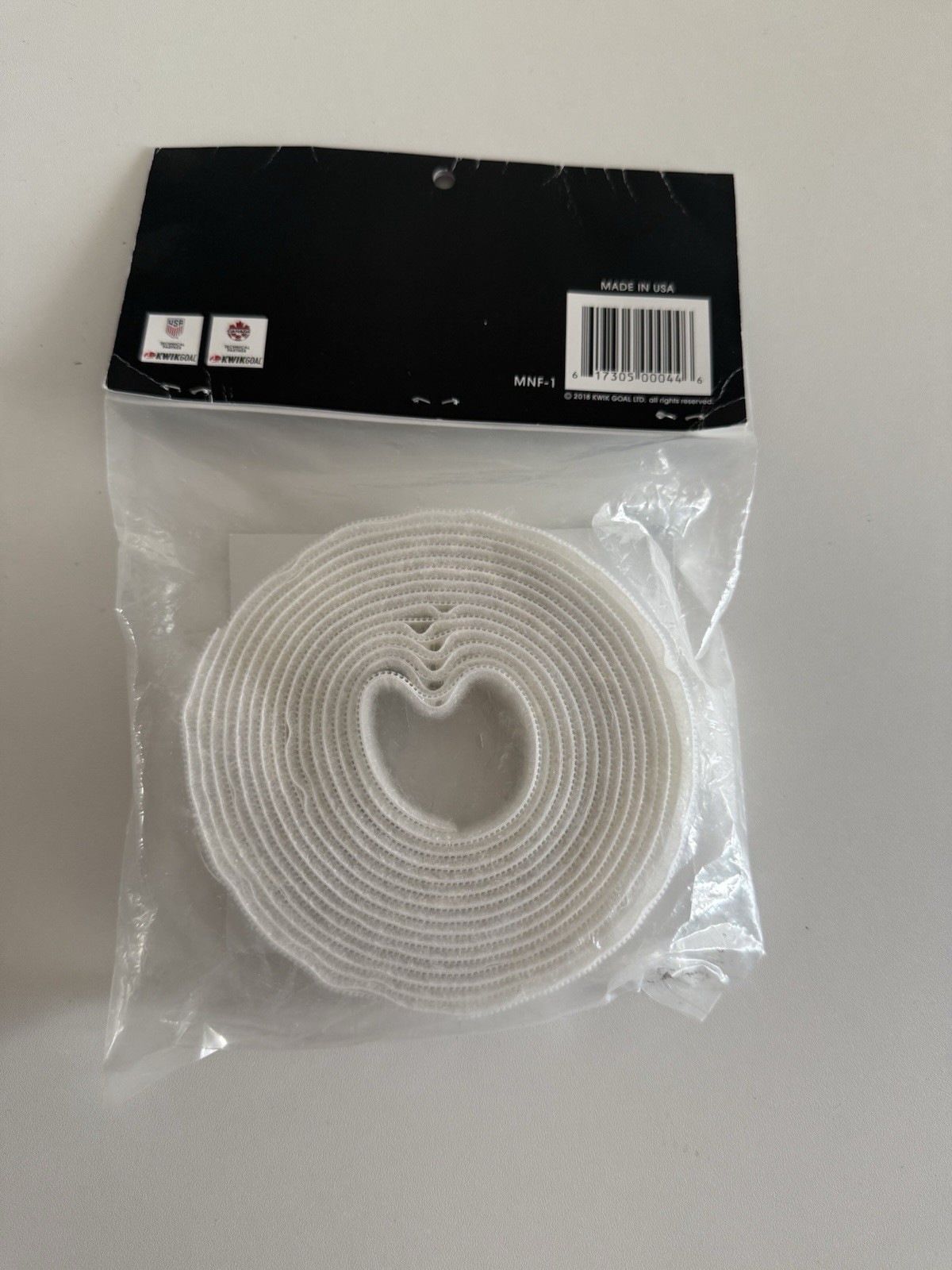 Kwik Goal Deluxe Net Fastener, 25-Feet L X 1-Inch W