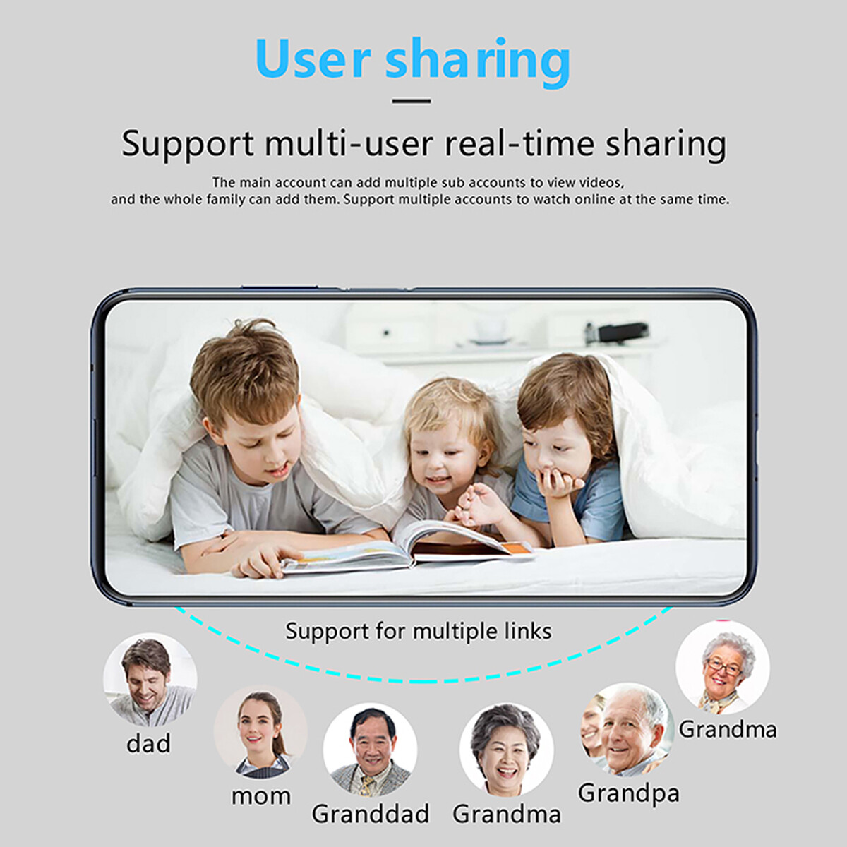 Mini Wifi Camera HD 1080P Home Security Camcorder Night Vision Micro Smart Cam