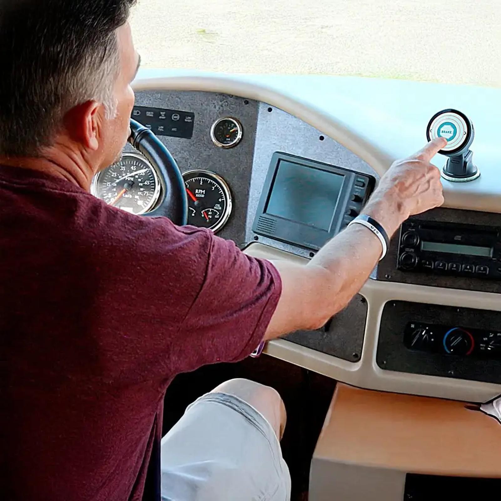 Curt Bullseye Wireless Monitor for RVI Brake System 52203