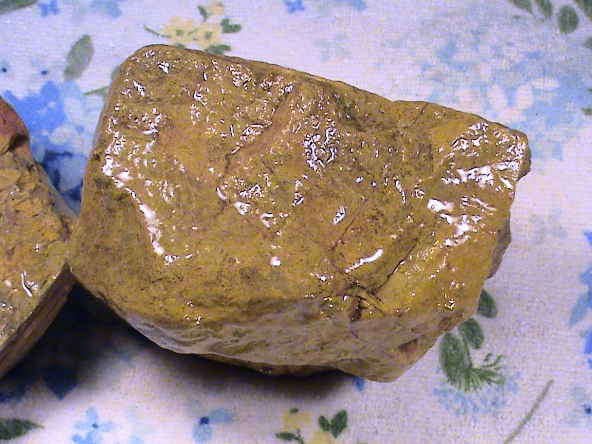 Mixed Yellow Jasper Agate Lot, Rough Natural Lapidary Rocks, 5 LBS, 6 OZ, #291