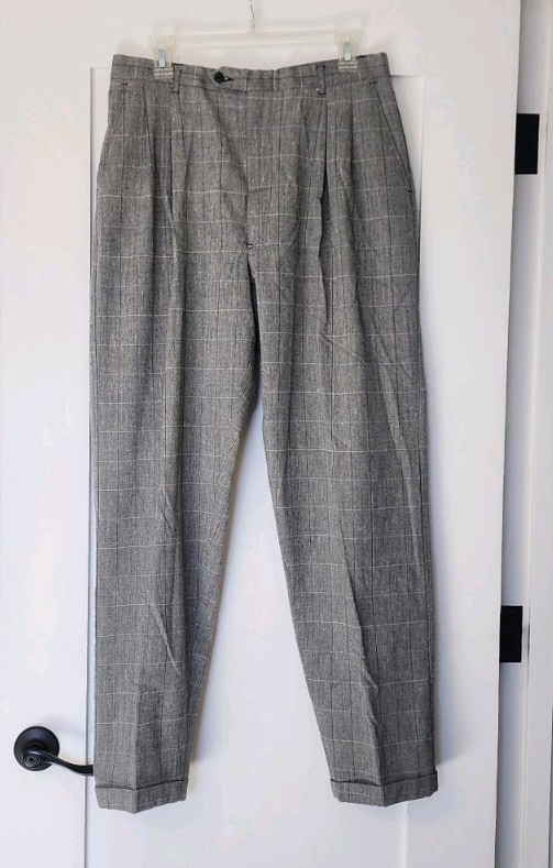 Vintage Cotler Pleated Trousers Late 80s / Early 90s 32/30