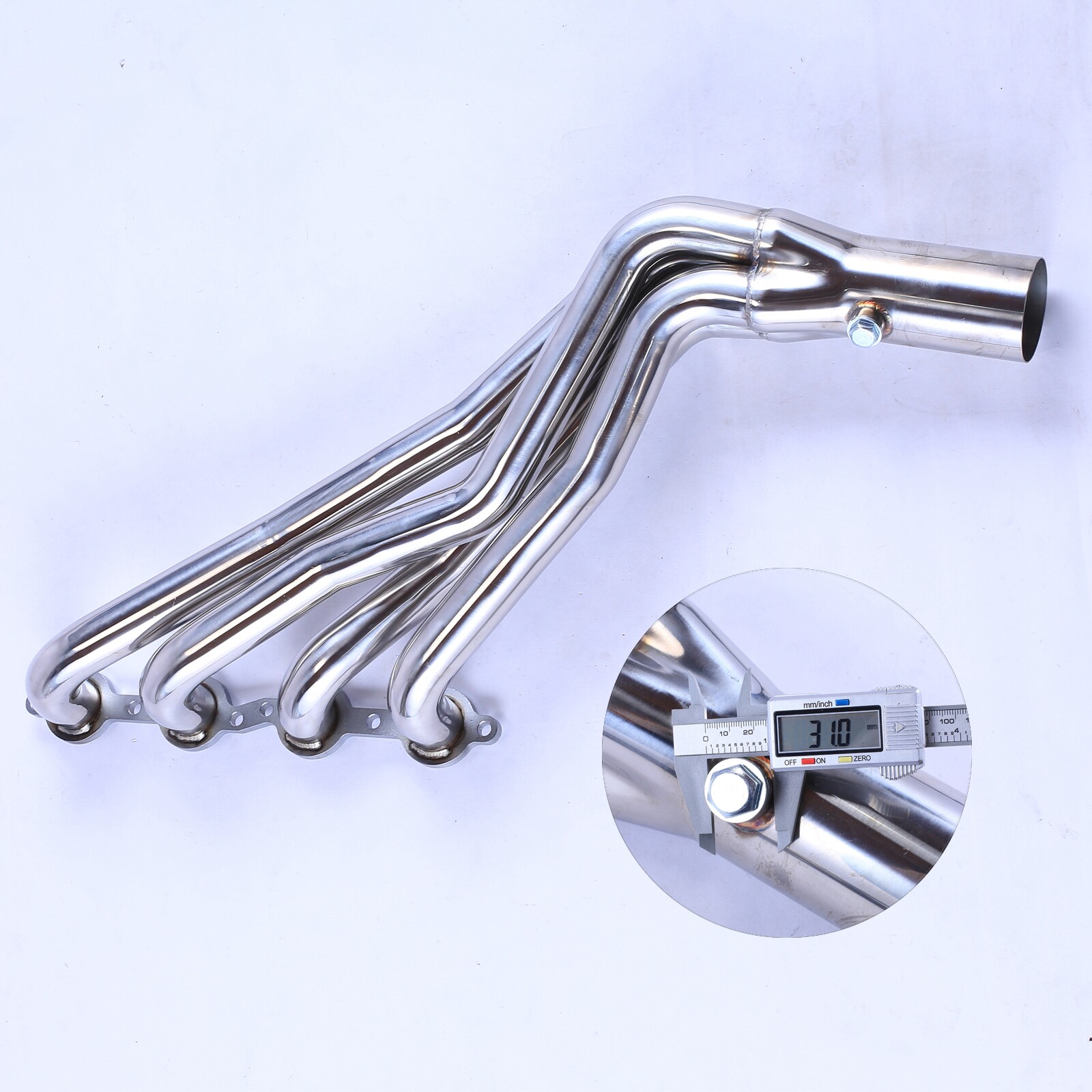 Stainless Steel Headers Manifold w/ Gaskets for Chevy GMC 07-14 4.8L 5.3L 6.0L