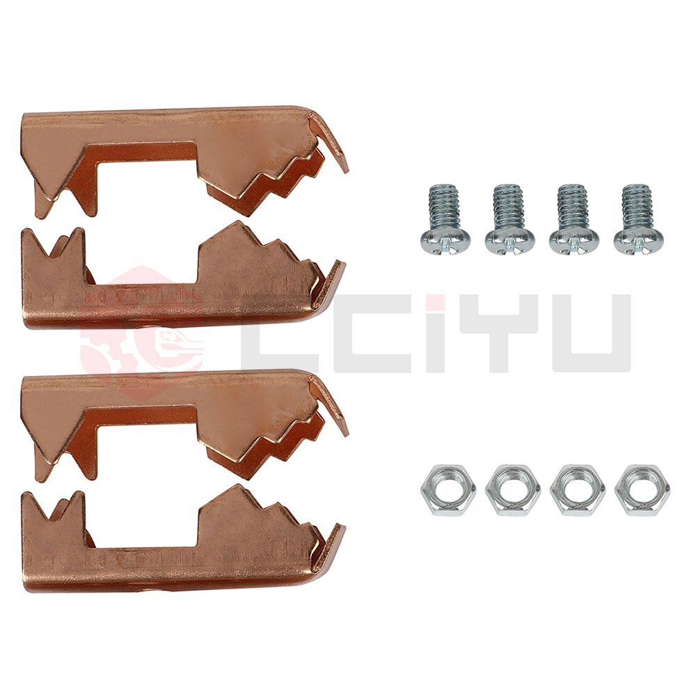 4pcs Replacement 1100AMP Battery Booster Jumper Cable Parrot Clamps Heavy Duty