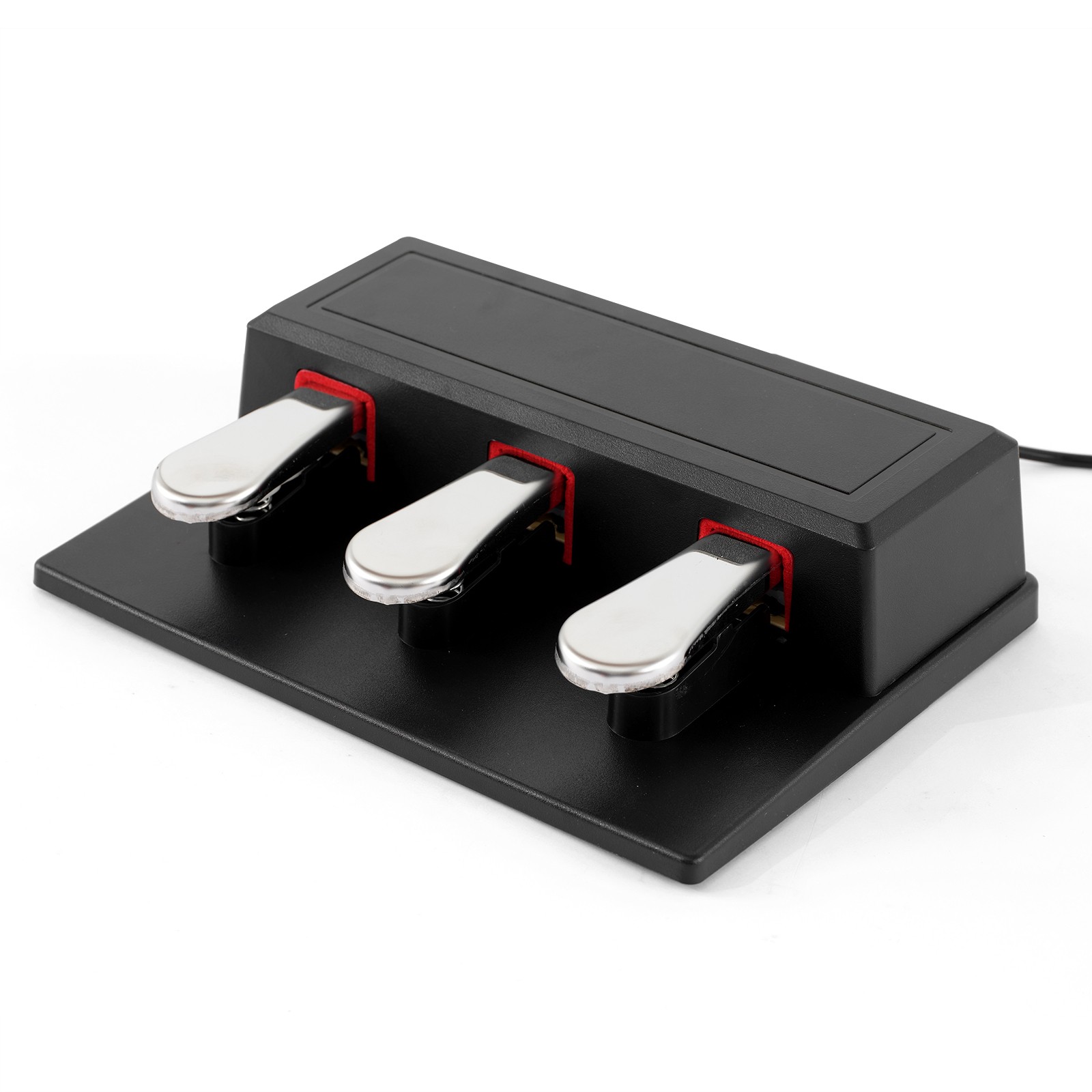 Black 88-Key Semi-Weighted Digital Piano with 3 Pedal USB/MIDI