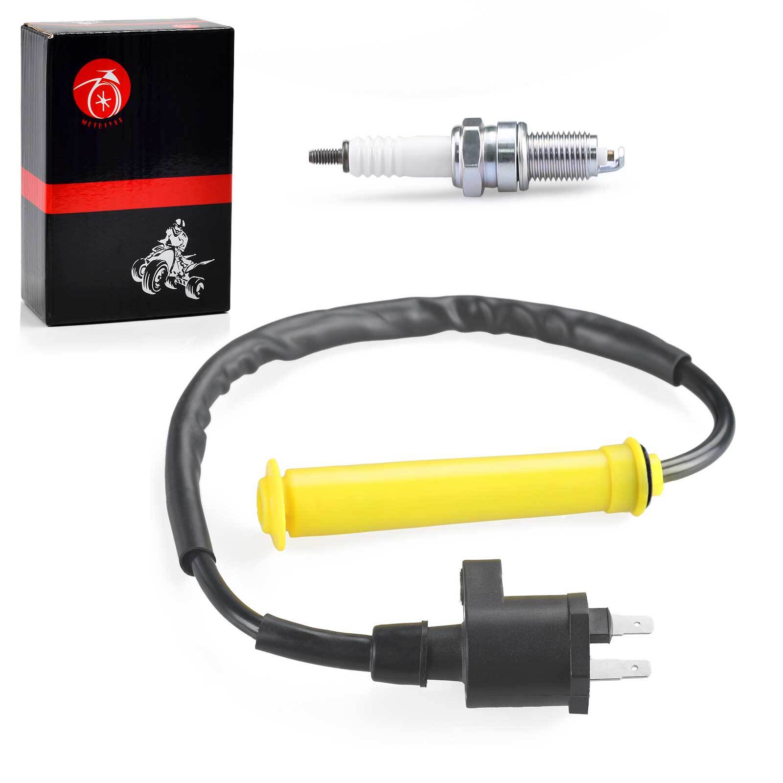1996 1997 1998 1999 2000-2004 for Honda XR250R Ignition Coil & Spark Plug w/Cap