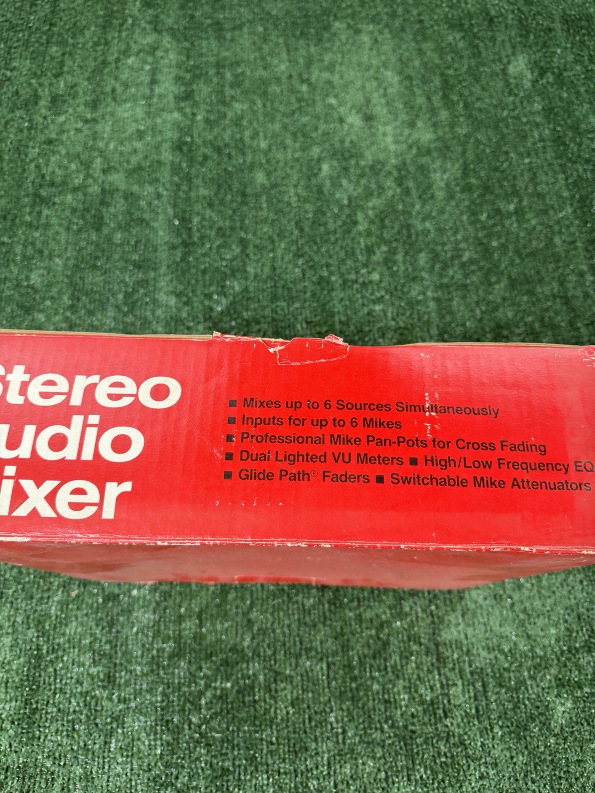 Vintage Realistic 32-1210 Stereo Audio Mixer BRAND NEW / NEVER USED