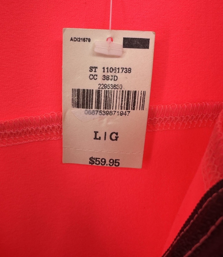 New PINK Victoria's Secret Ultimate Logo Pink Gray 1/4 Zip Pullover Women’s