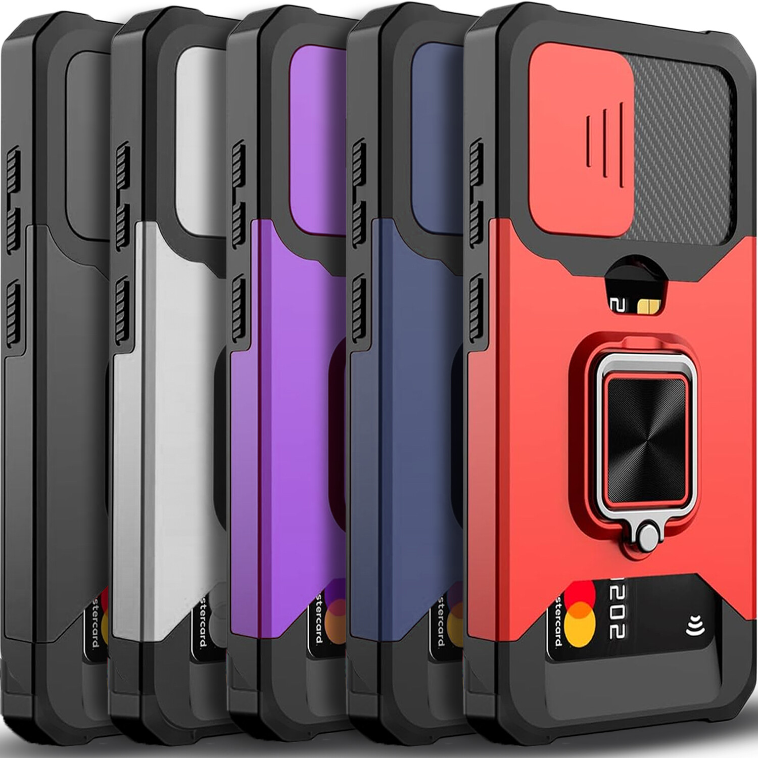 For Samsung Galaxy A17 5G Case Phone Camera Cover Shockproof + Tempered Glass