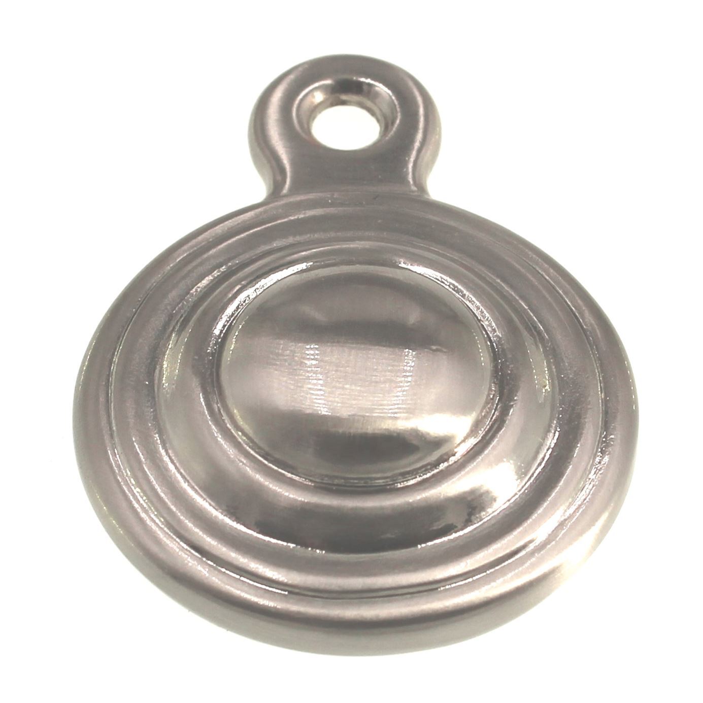 10 Pack Satin Nickel Federal Style Bed Bolt Covers 1 3/8" KK22-SN