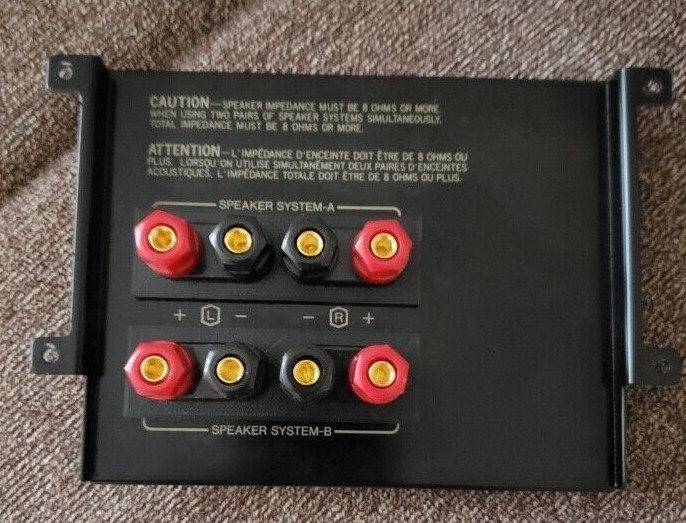 Compatible Sansui G-8000 Speaker Terminal Banana Conversion Kit