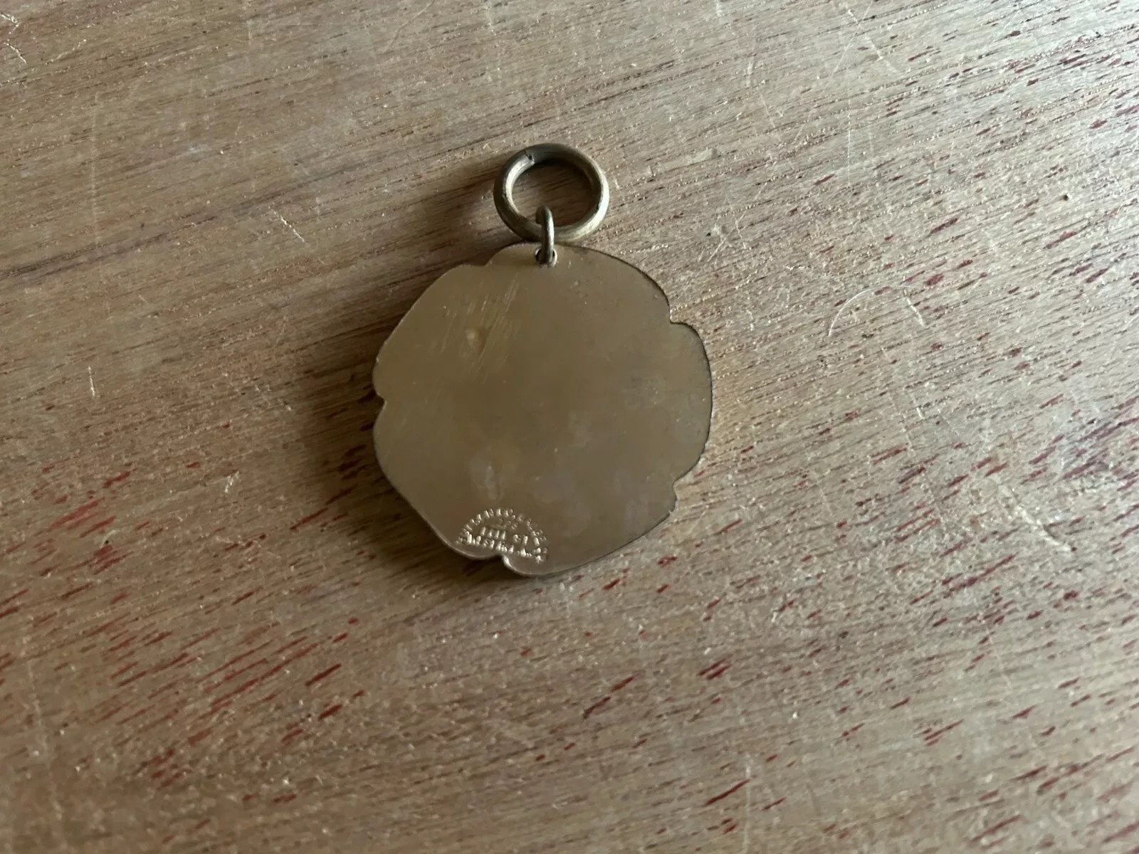 Hermes GAAC Medal FOB Award Deco Brass Tone Vintage Unsure HELP Hudson Badge USA