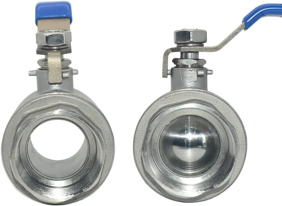 High Pressure 1-1/4" Stainless Steel Ball Valve - Durable & Corrosion Resistant