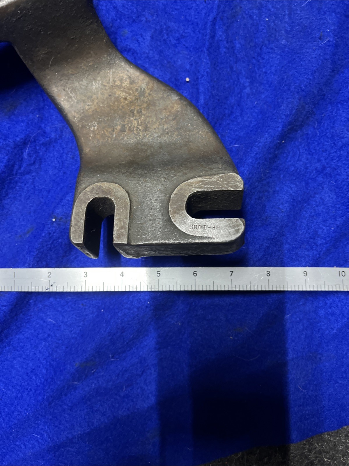 Original South Bend F 14 1/2" Lathe Follow Rest Follower Nice Shape Free Ship