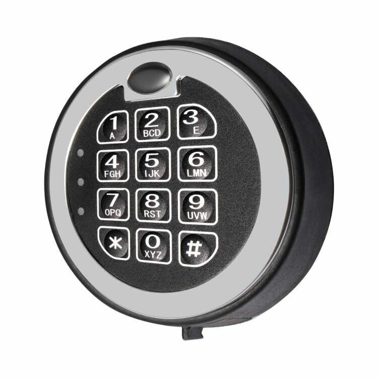 Replace Mesa MSL 500 Safe Lock Black Keypad Electronic Safe Swing Bolt Lock