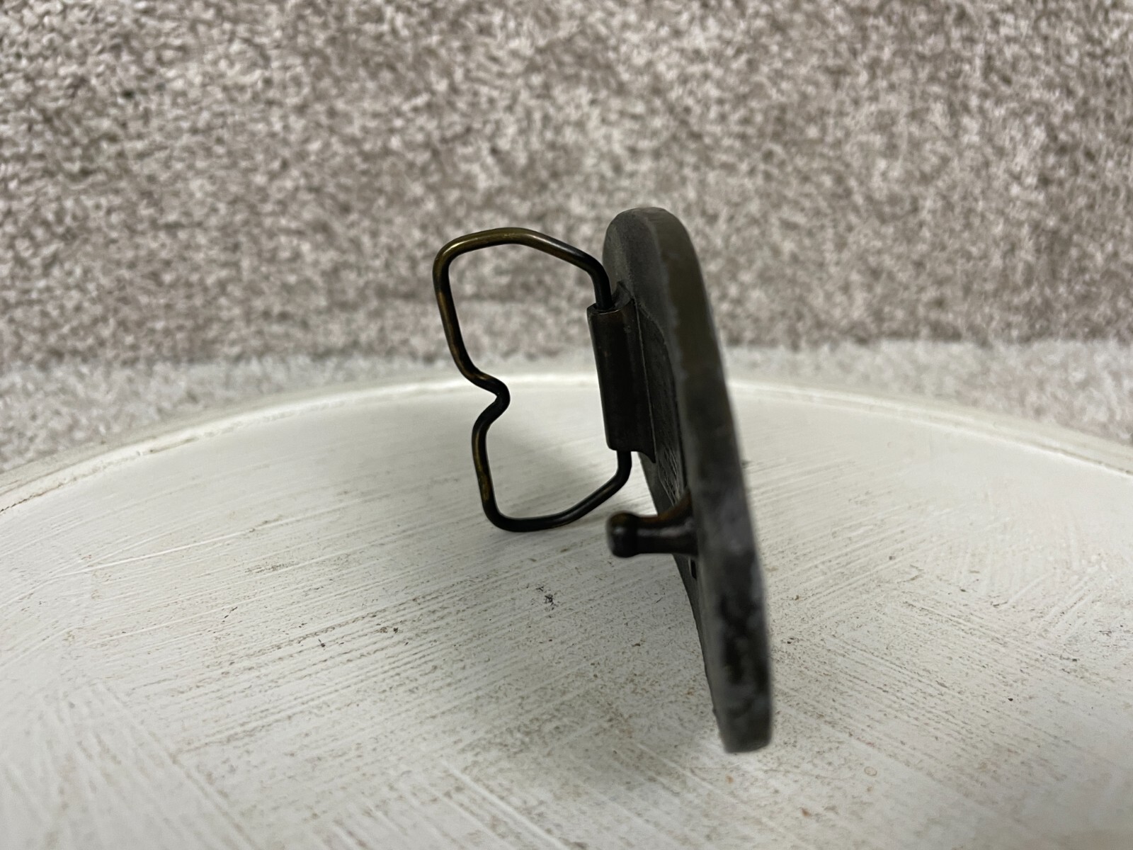 Solid Brass 4" Oval Belt Buckle United States Army Delayed Entry Program