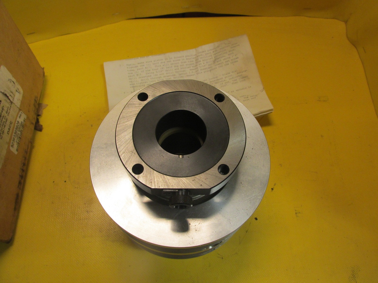 NEW Dunham Tool Company 5C Air Collet Closer Actuator DACC