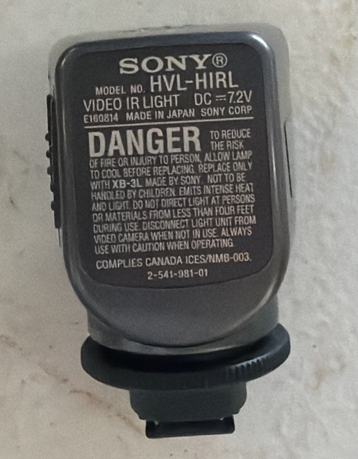 Sony IR NightShot / Video Light for Compatible Camcorders (HVL-HIRL)