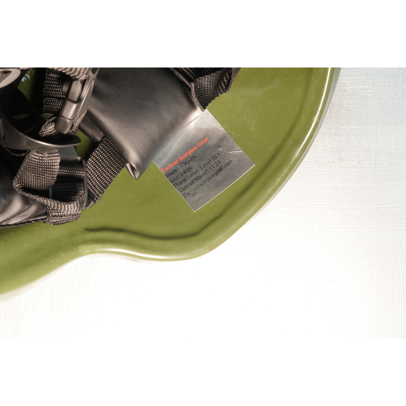 Tactical Scorpion Gear PASGT Level IIIA UHMWPE Ballistic Helmet - Color Choices