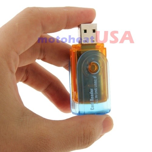 All In One Micro SD to USB Multi-Card Memory Card Adapter Reader Supports 128GB