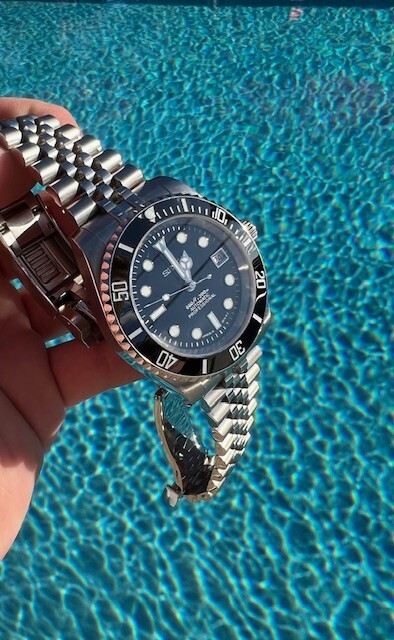 SEIKO SUB MOD CLASSIC BLACK 40MM HOMAGE