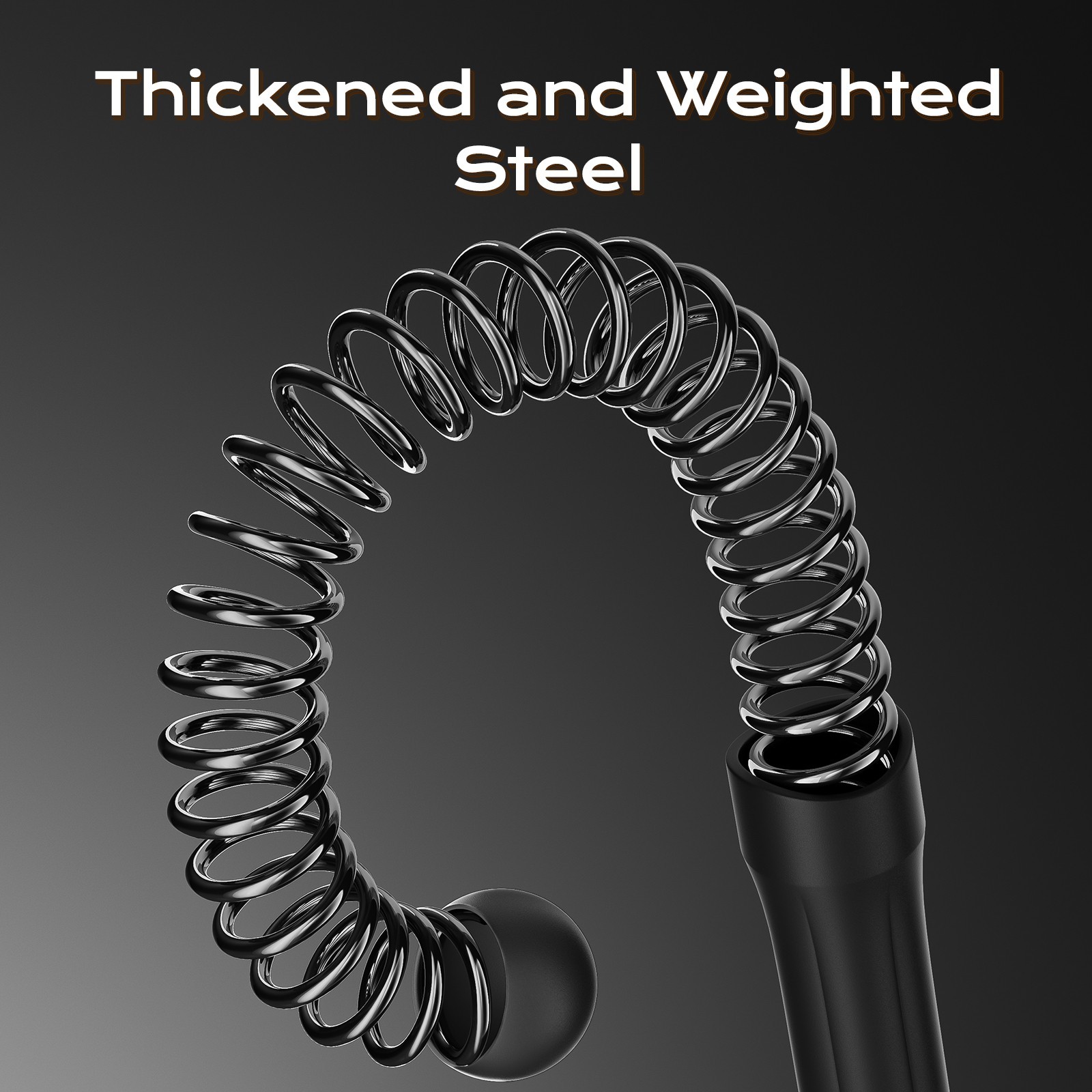 New Cordless Battle Rope for Home Use - Compact Portable Home Fitness Equipment