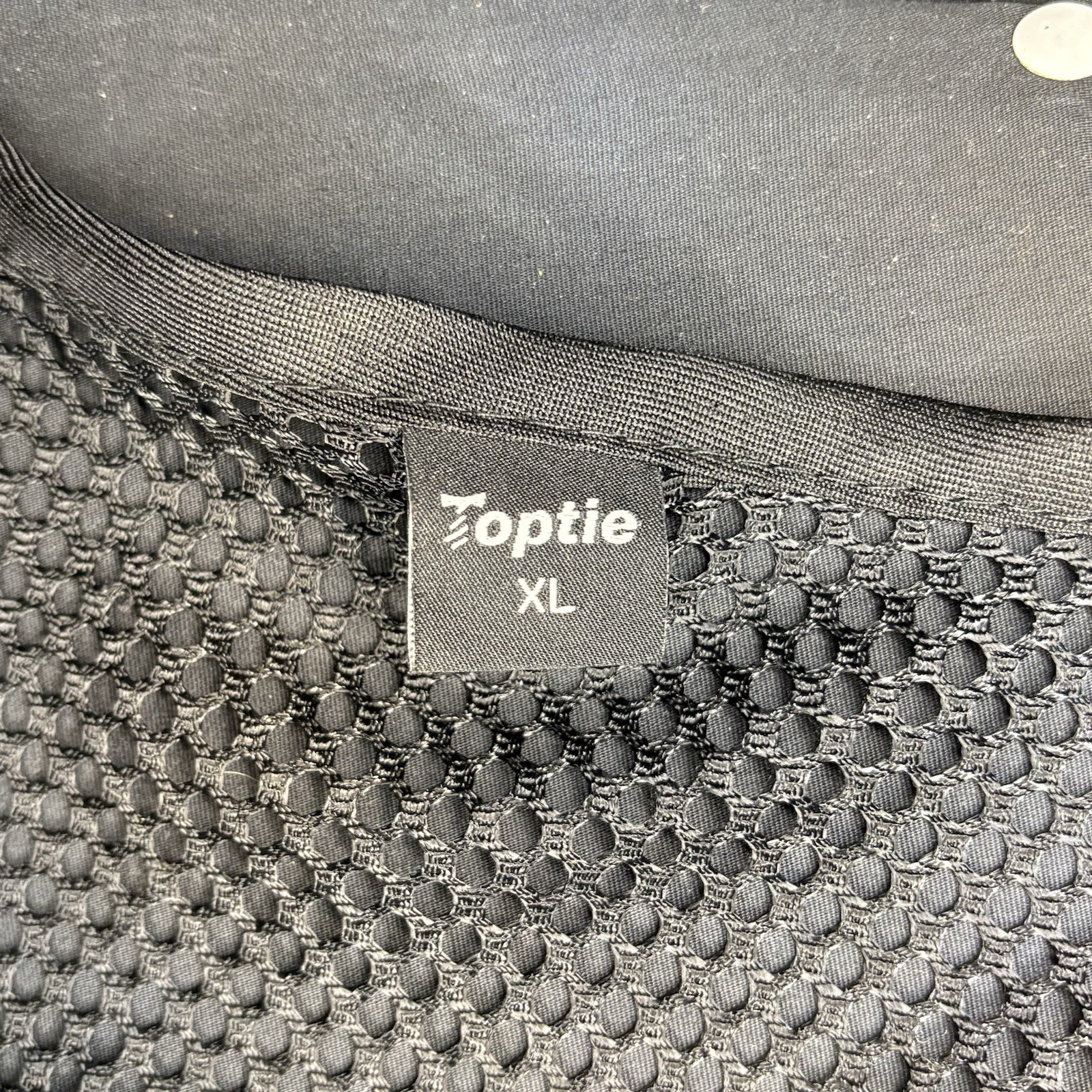 Authentic Police Chaplain Vest Black Mesh With Pockets RARE