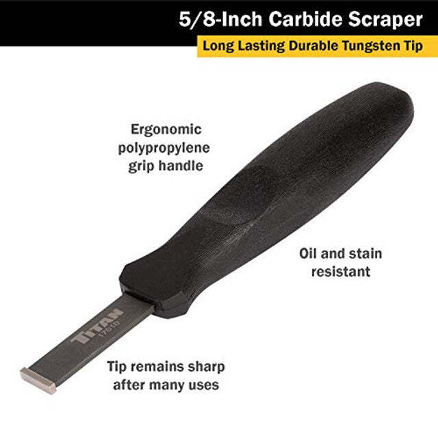 TITAN Tools 17010 5/8" Carbide Scraper