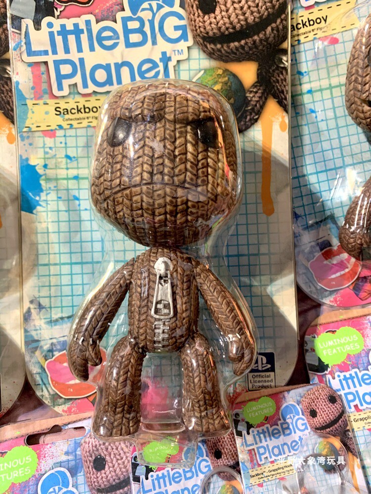 LittleBigPlanet 15 Styles Sackboy Joints Action Figurines Keychain Charms