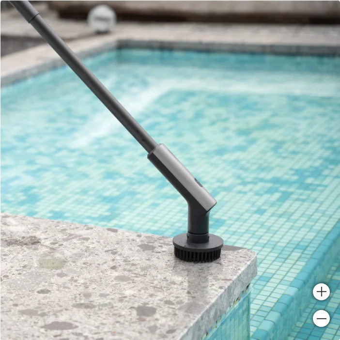 HOTO Cordless Spin Scrubber: 2.5 N·M torque, six brush heads, IPX7 rated