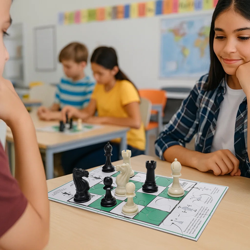 Bobby Fischer Tic Tac Chec Game