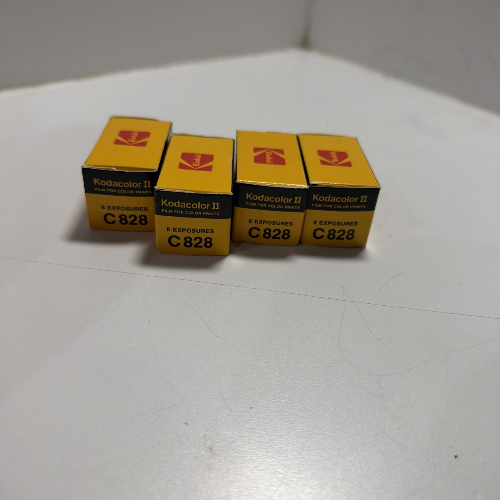 NEW 4 X Kodak Kodacolor II C 828 Color Negative Film SEALED NOS EXP 1980's