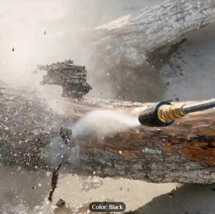 2.5GPM High Pressure Washer Rotating Turbo Nozzle Spray Tip 4000PSI 1/4" Quick