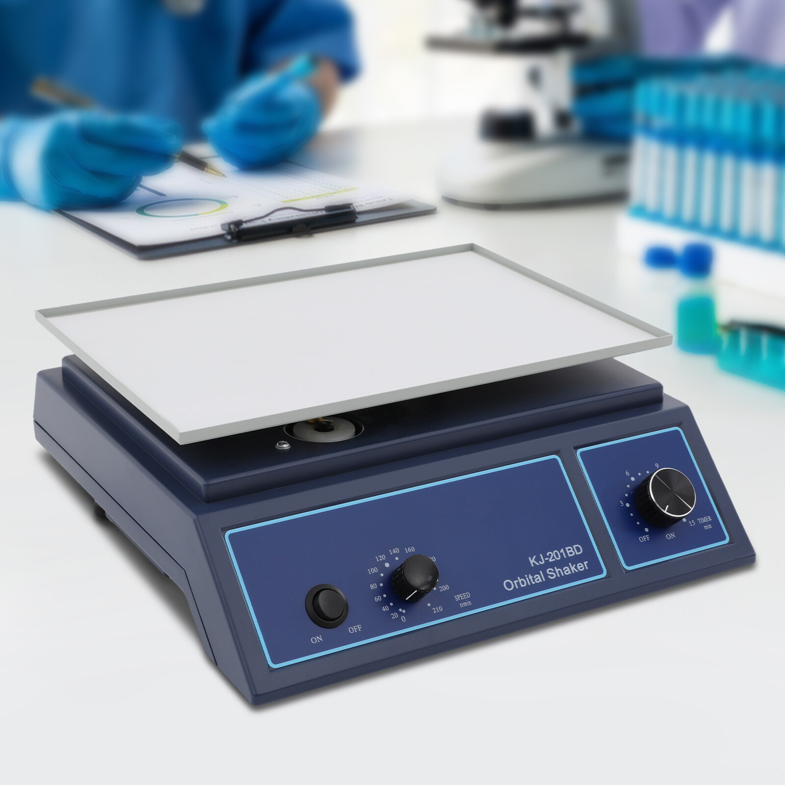 110V Adjustable Lab mixing Oscillator Orbital Shaker Horizontal Rotator Shaker