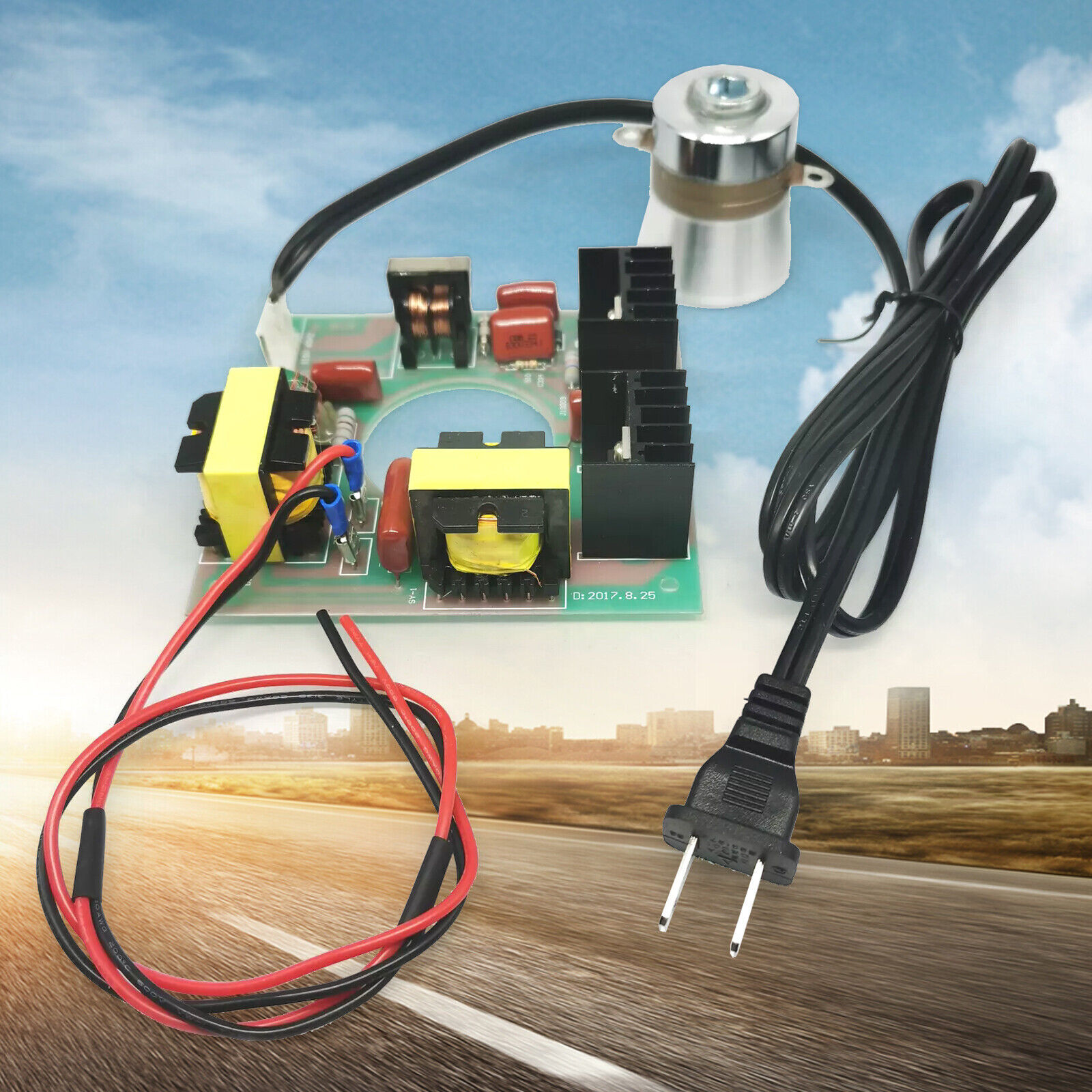 US Stock 110VAC 60W 40KHz Ultrasonic Cleaning Transducer Cleaner Driver Board