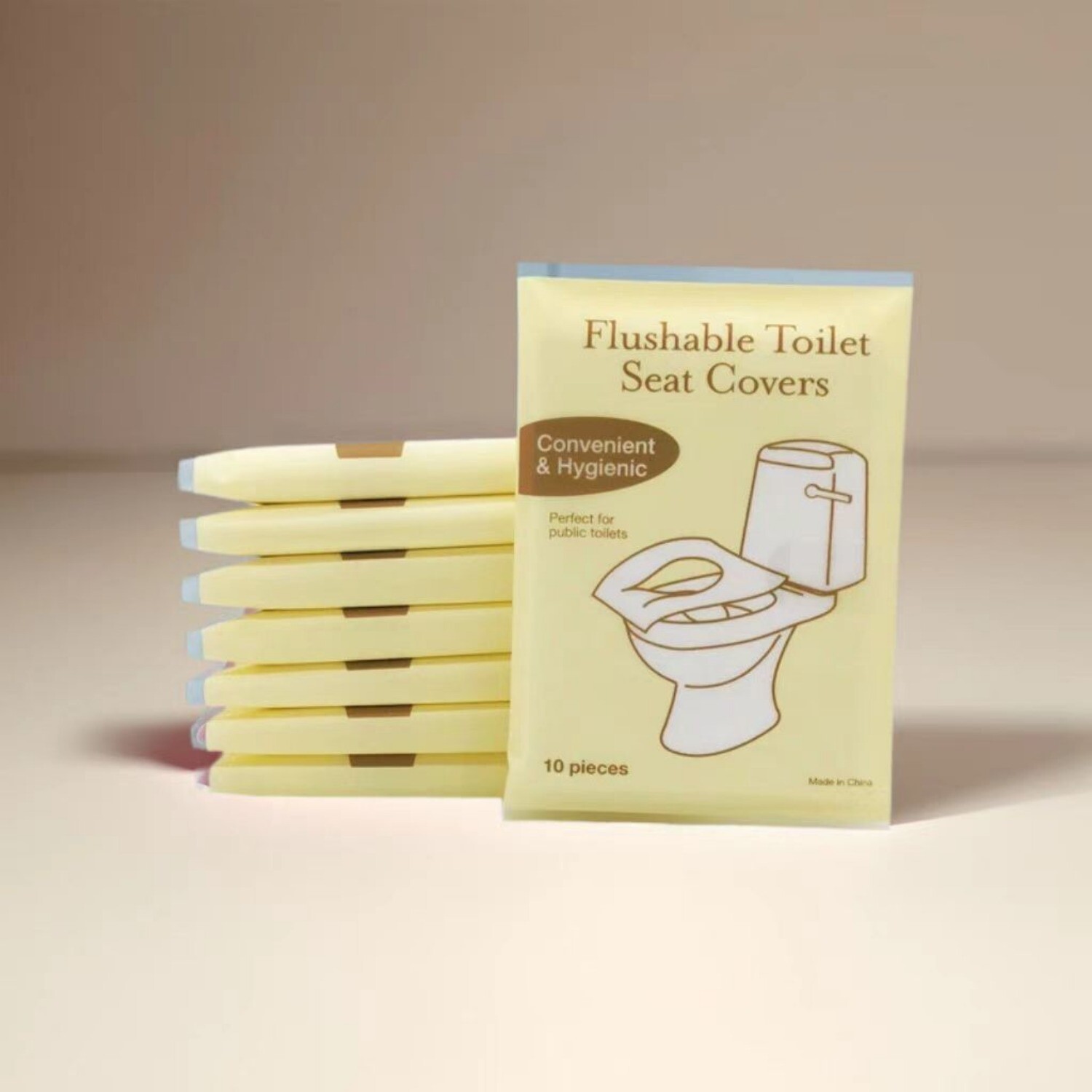 Disposable Toilet Seat Covers Flushable for Bathroom Travel Hotel Essentials