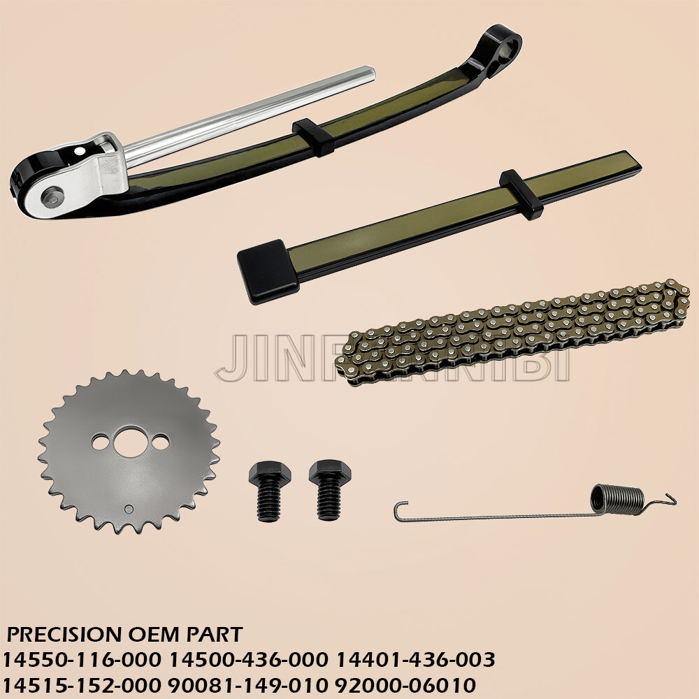 Timing Chain Guides Camshaft Sprocket Kit for Honda XR100 XR100R XL100S CRF100F